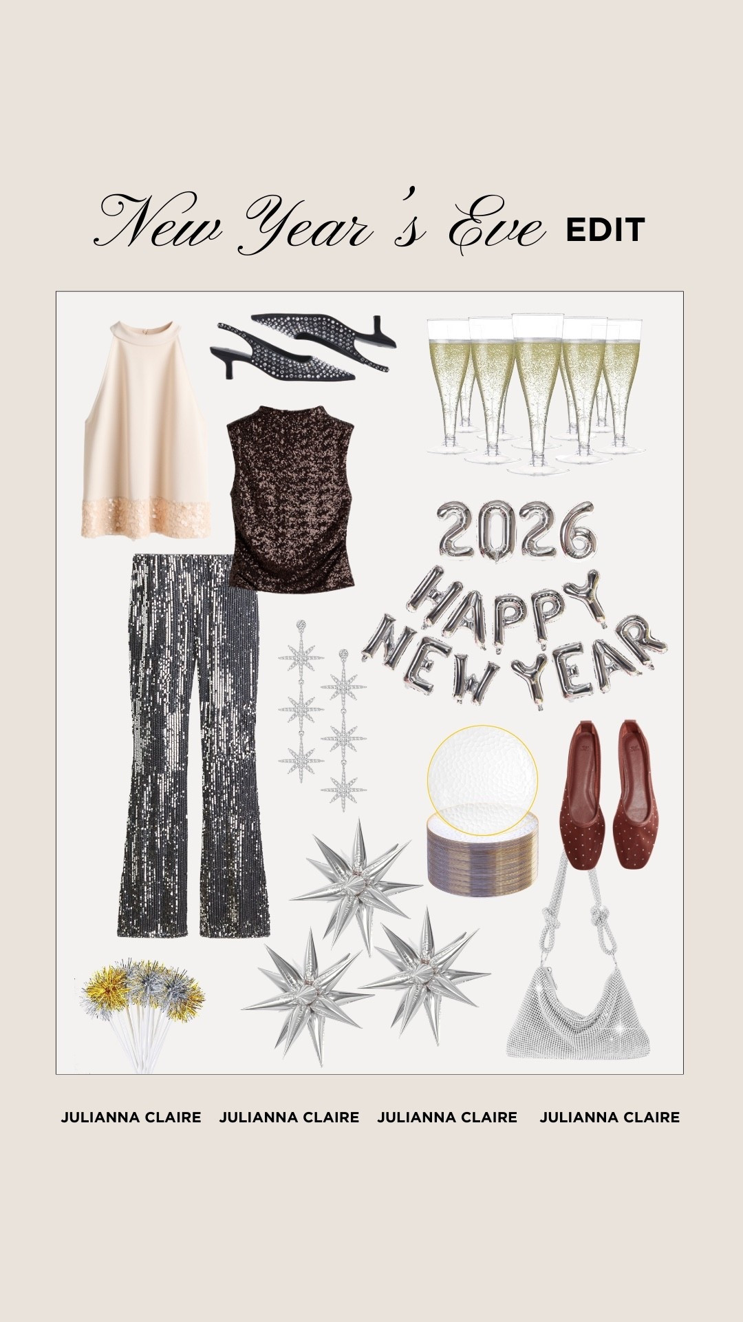 New Year’s Eve holiday essentials! 

#LTKHoliday #LTKootd