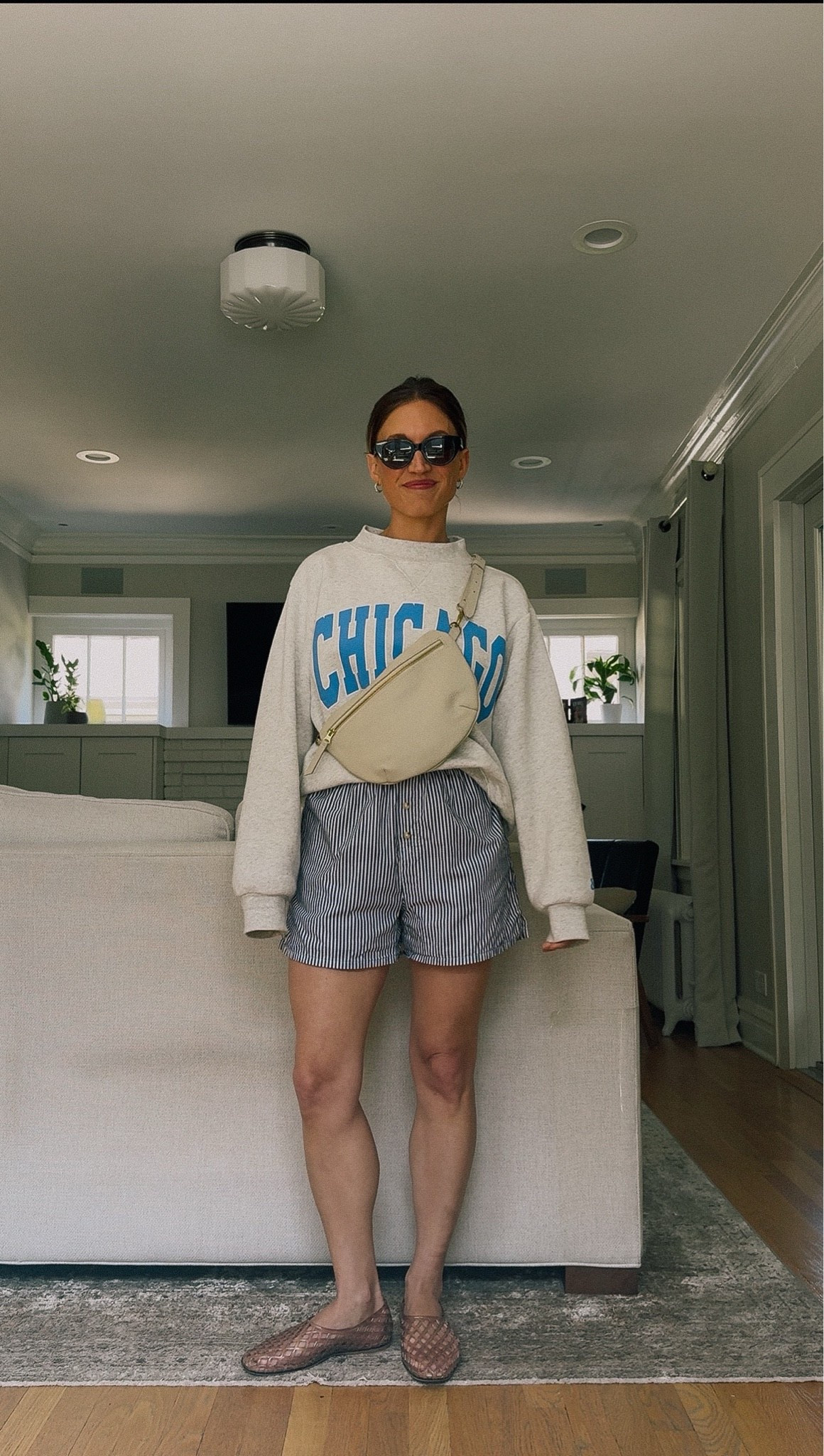 May Capsule Wardrobe // Day Twenty-Nine

Alice & Wondet sweatshirt, S, TTS for an oversized fit. Donni boxer shorts, XS, TTS. Amazon jelly flats, TTS. Abby Alley bag, ASHLEYR15 for 15% off. Quince sunglasses. Quince earrings.

#LTKOver40 #LTKSeasonal #LTKootd