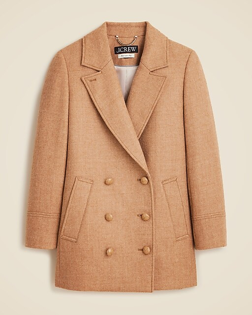 Classic peacoat in Italian wool-blend melton | J. Crew US