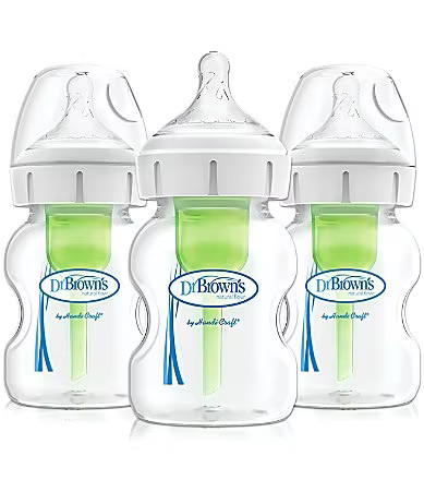 Dr. Brown's Options Anit-Colic Wide-Neck 5oz Baby Bottle 3-Pack | Dillard's