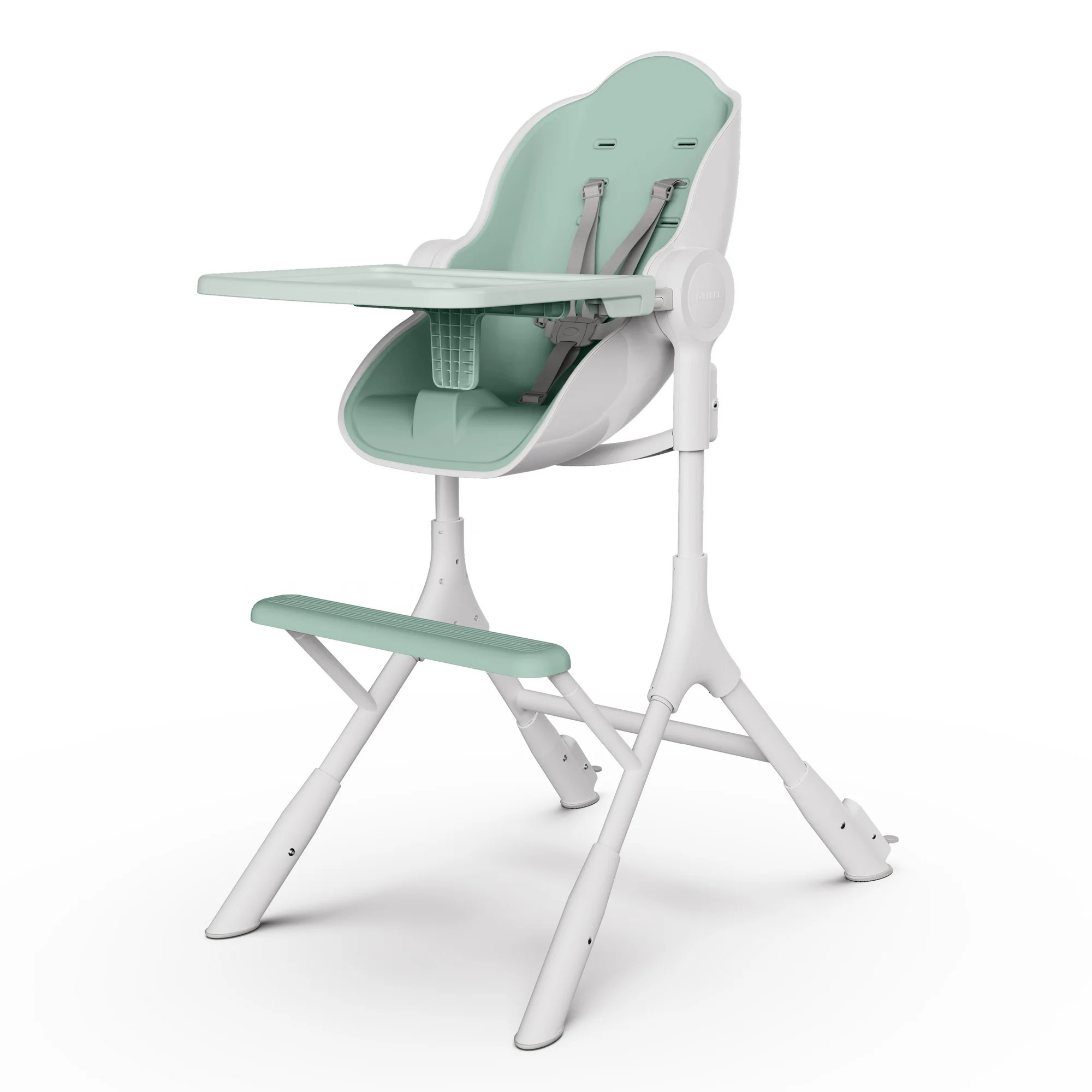 Oribel Cocoon Z Infant High Chair, 5 Adjustable Heights, 0m-3yrs, Avocado Green | Walmart (US)