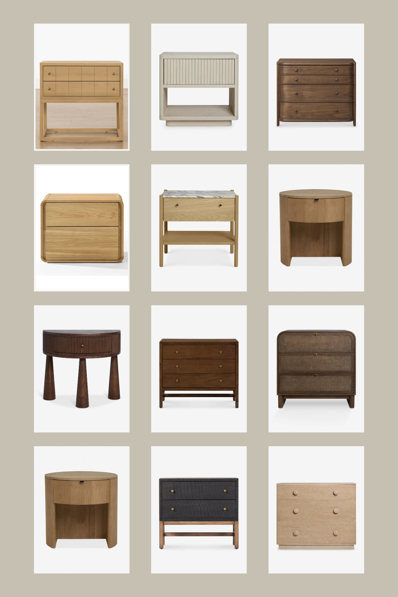 Higher end nightstands that I love!  

 