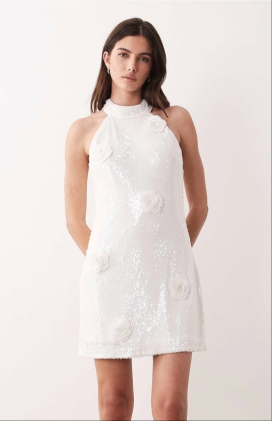 Vestido corto blanco.Petite white mini wedding dress.Hey, i am 4'11/150cm petite bride and you will see a lot of bridal wedding fashion content. Follow along!

#LTKPetite #LTKWedding