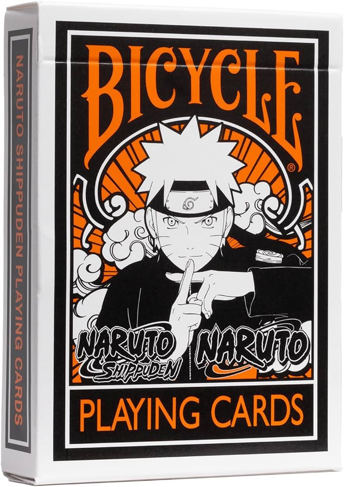 Bicycle Naruto Shippuden Anime Playing Cards, 1 Deck | Amazon (US)