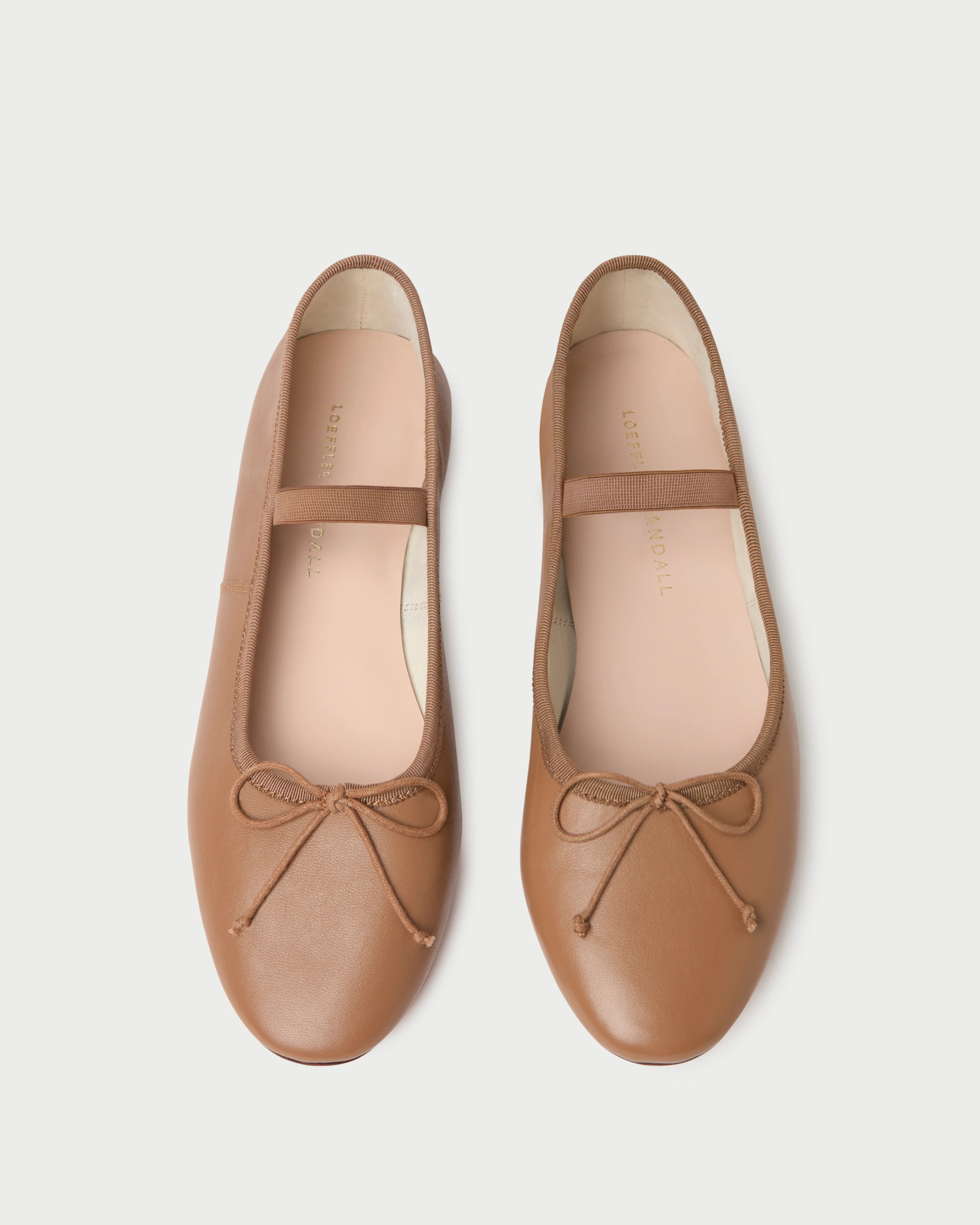 Leonie Espresso Suede Ballet Flat | Loeffler Randall