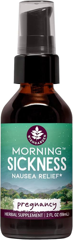 WishGarden Herbs Morning Sickness Nausea Support - All-Natural Herbal Morning Sickness Support Su... | Amazon (US)