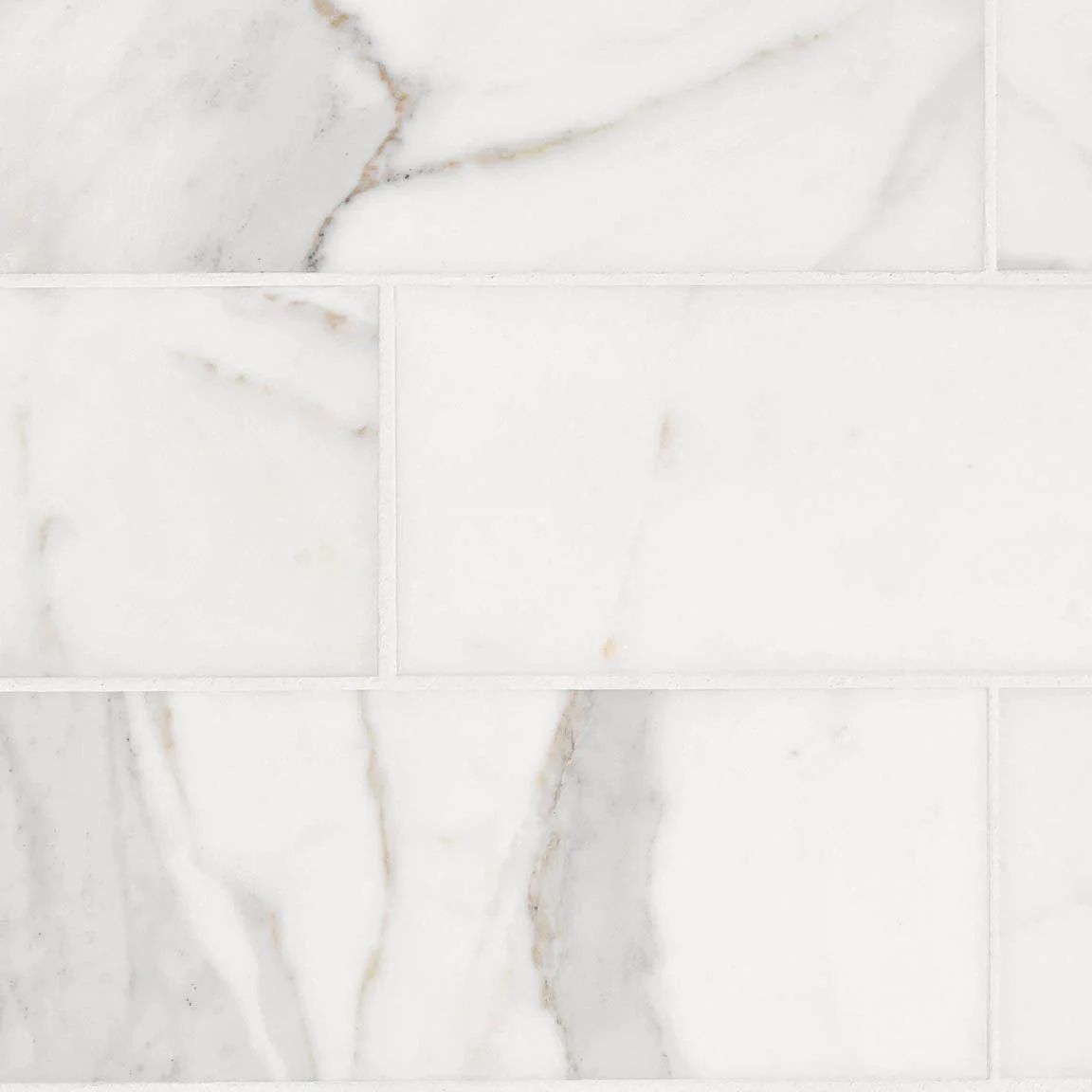 Calacatta Gold 4X12 Honed Marble Tile | Tile Club