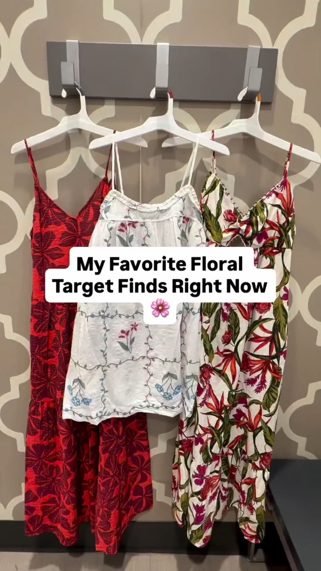 POV: you went into Target for one thing and left wanting every floral dress 🌸 These are the prettiest summer vacation dresses, brunch outfits, beach trip looks, and easy everyday outfits I’ve found lately. Lightweight, flattering, and giving effortless summer energy ☀️ Which one is your favorite? 💕

🛍️How to shop my Reels🛍️
1. Comment below with the words SHOP NOW to get links sent directly to your DMs.
2. Tap the link in my Bio and click on Shop My Instagram.
3. Download the free @shop.ltk app and search for me (Styletolivein) under influencers. Tap any photo to bring up shoppable thumbnails and tap any thumbnail to shop! 

#TargetStyle #TargetFinds #TargetFashion #SummerDresses #VacationOutfits #FloralDress #SummerStyle #VacationStyle #TargetHaul #AffordableFashion #BeachVacationStyle #BrunchOutfit #OOTD #SummerOutfitIdeas #CasualChic #DressSeason #ResortWear #TargetRun #StyleInspo #FashionReels

#LTKootd #LTKSaleAlert #LTKmomlife