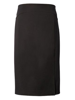 Banana Republic Womens Bi-Stretch Paneled Pencil Skirt Black Size 0 | Banana Republic US