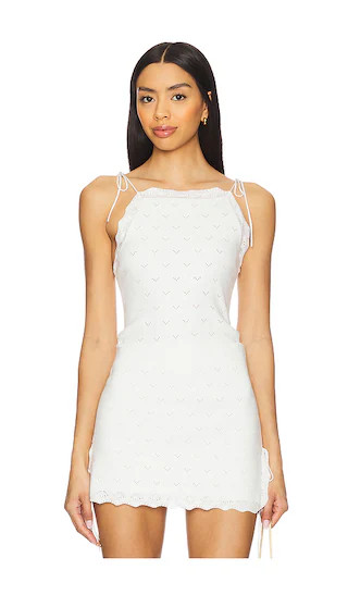 Hanalei Top in Ivory | Revolve Clothing (Global)