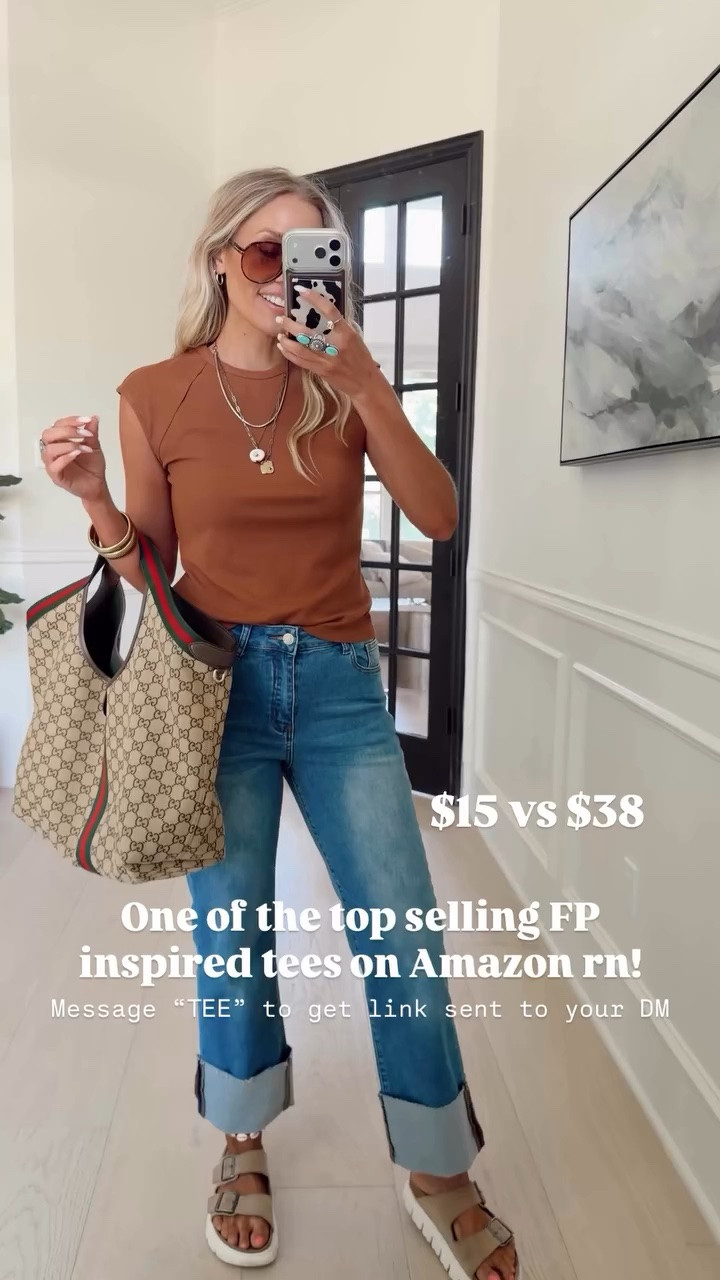 $15 at Amazon vs $38 at FP. One of the top selling FP inspired tees on Amazon rn! I’m wearing my normal size (small) 

5’5” // 120 ish lbs

#LTKgrwm #LTKmomlife #LTKmorningroutine