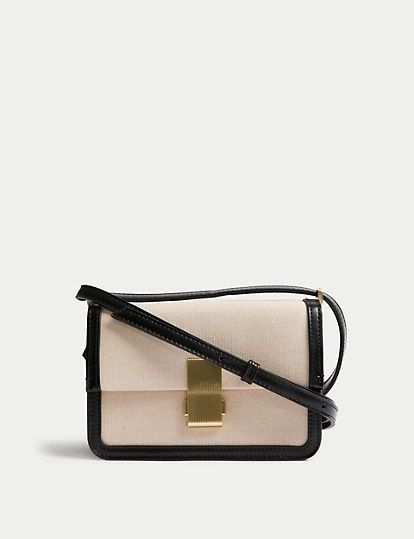 Faux Leather Cross Body Bag | M&S Collection | M&S | Marks & Spencer IE