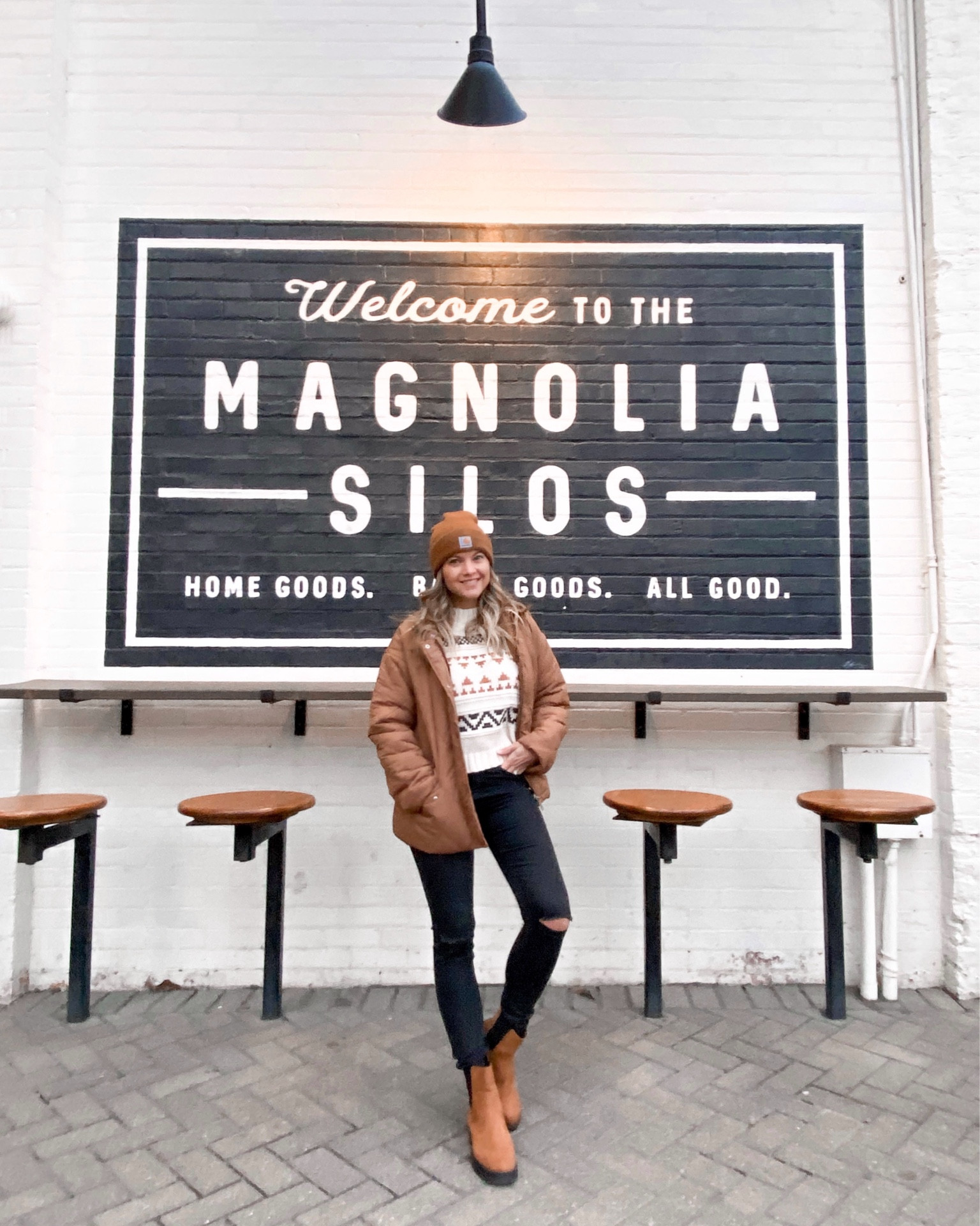 Cozy fair isle sweater outfit with beanie and cognac Chelsea boots

#LTKstyletip #LTKSeasonal #LTKunder50