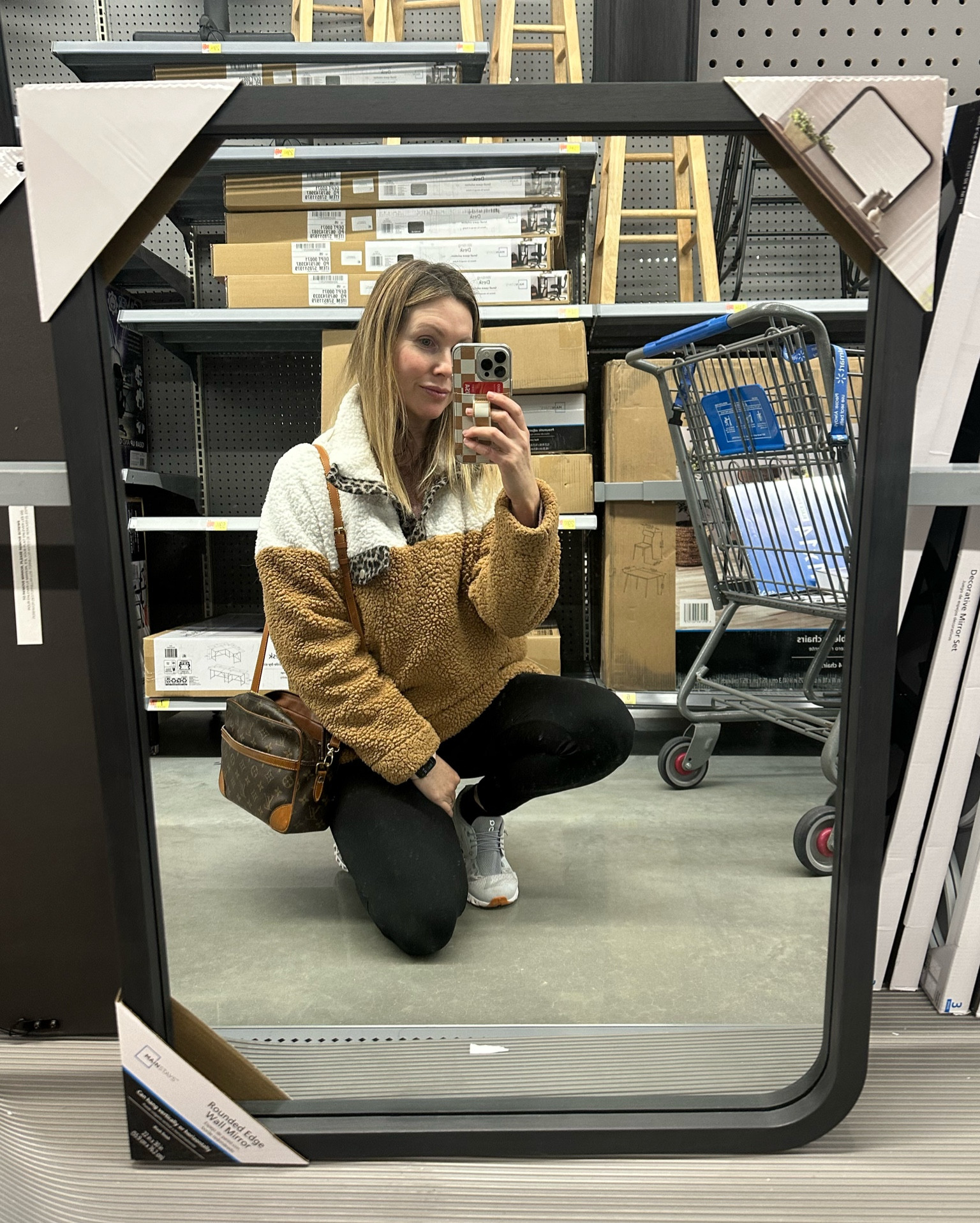 Walmart mirror, perfect for a bathroom mirror under $40 🤯.
Bathroom vanity mirror, matte black mirror, modern mirror 

#LTKhome #LTKfindsunder50 #LTKfindsunder100