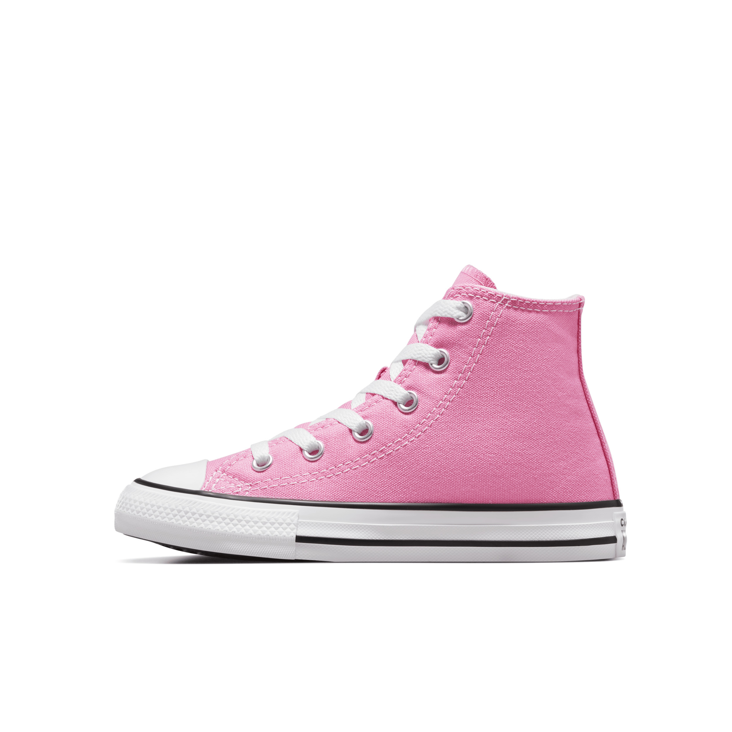 Converse Chuck Taylor All Star High Top Little Kids' Shoes in Pink | 3J234-650 | Nike (US)