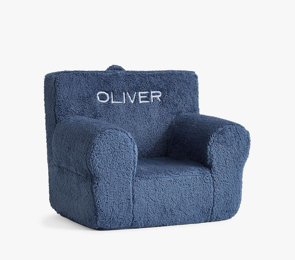 Anywhere Chair®, Indigo Cozy Sherpa | Pottery Barn Kids