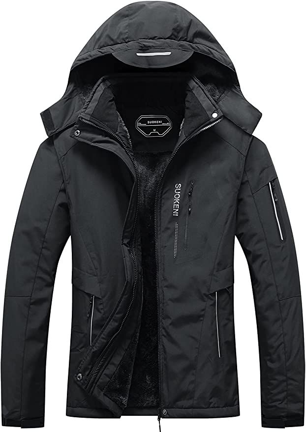 Women's Waterproof Ski Jacket Warm Winter Snow Coat Hooded Raincoat | Amazon (US)