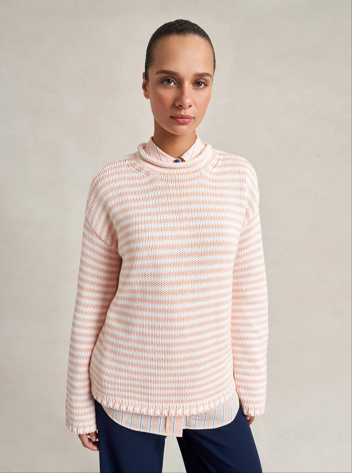Fine Stripe Marina Sweater | La Ligne
