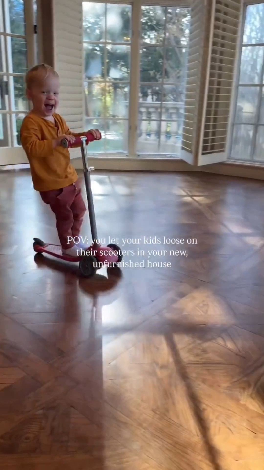 (When dad’s not watching 😅😅 ) core memory- ✔️ for both parents & kids alike!
Andddd we’re also getting the floors buffed in a few weeks 🙃🙃 soo LET THEM!!
New home | 90s home | home Reno | family home project #villacusick #kchomes

#LTKKids #LTKActive #LTKHome