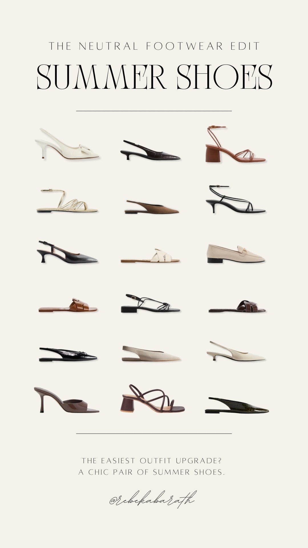 summer shoes 💫 pick your faves!

neutral shoes | chic flats | summer sandals | zara slides | slingback flats 

#LTKStyleTip #LTKShoeCrush