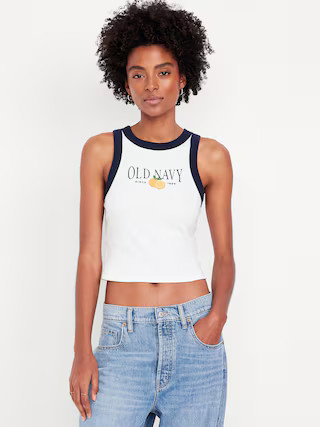 Snug Ringer Logo Tank | Old Navy (US)