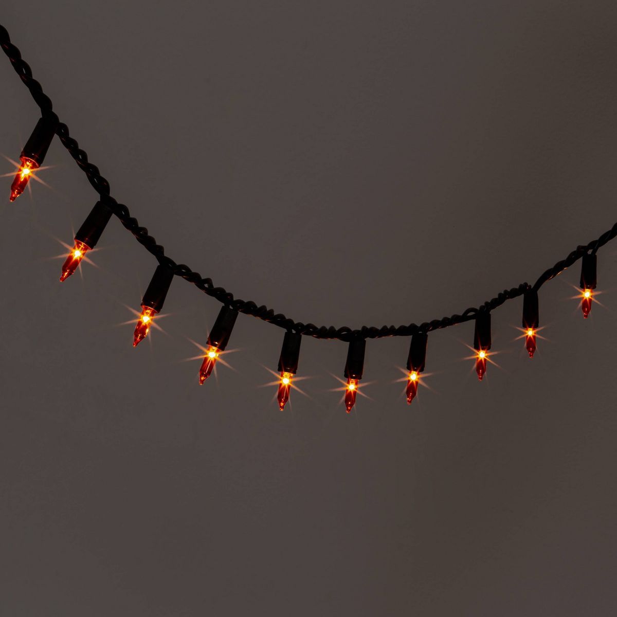 100ct Incandescent Halloween Mini String Lights Orange - Hyde & EEK! Boutique™ | Target