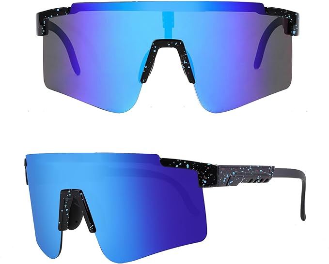 NICBOOY Sports Fan Sunglasses, Oversized Sports Sunglasses, Youth Baseball Sunglasses with UV400 ... | Amazon (US)