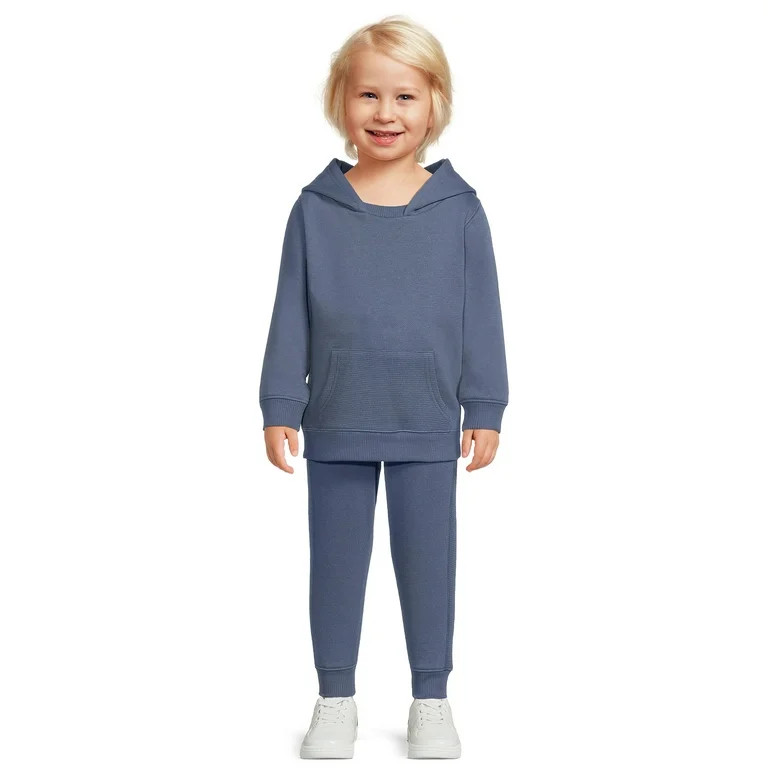 Wonder Nation Toddler Boy Hoodie and Joggers Set, 2-Piece, Sizes 12M-5T - Walmart.com | Walmart (US)