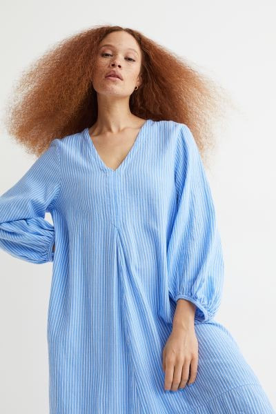 Wide-cut Cotton Dress | H&M (US + CA)