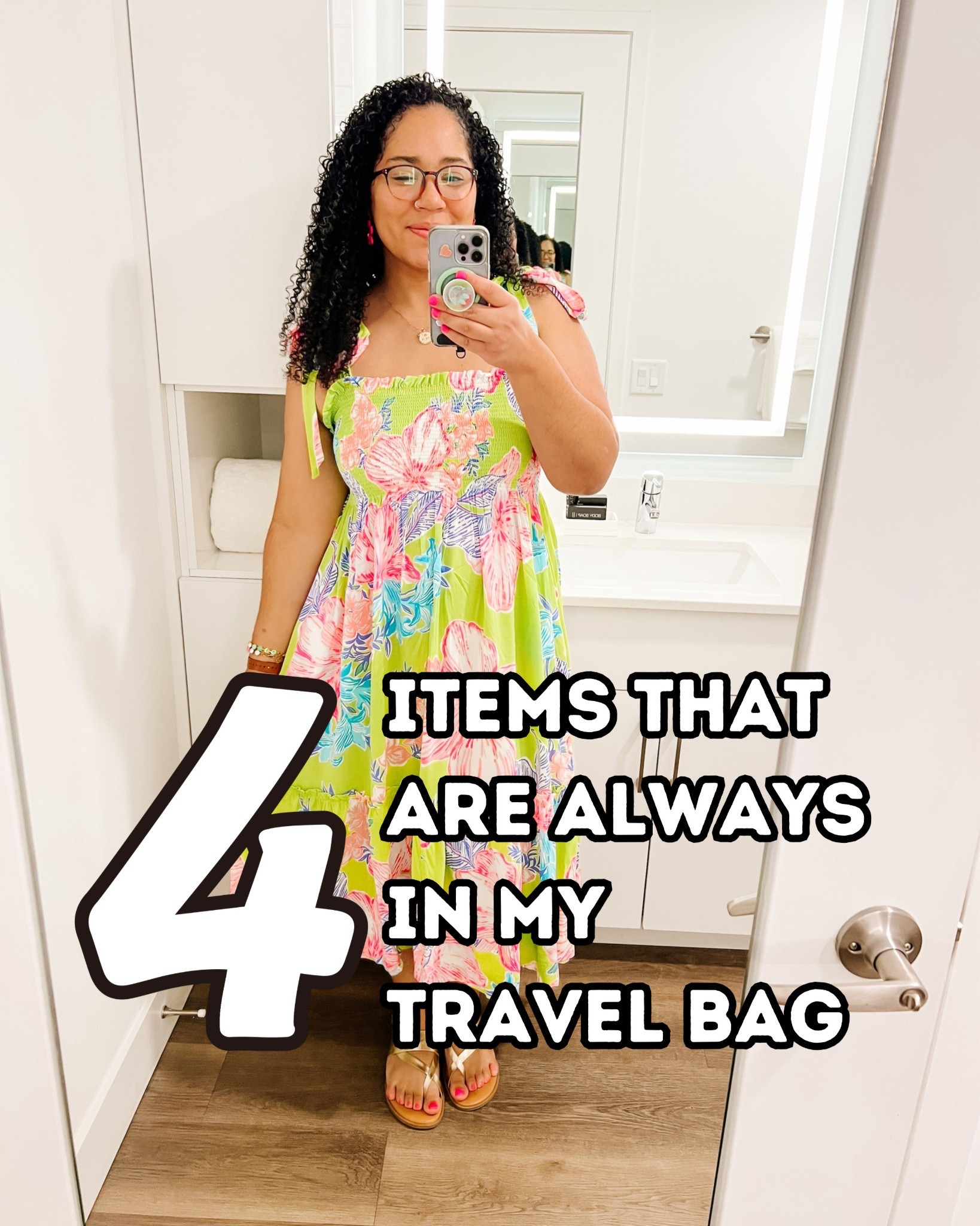 Let’s talk about my ride-or-die travel essentials ✈️

These four items come with me on every single trip, and they make traveling smoother, easier, and more fun.

1️⃣ Dual charger cube 🔌 — This little gadget charges both my watch and phone at the same time, and it’s super compact. No more digging through tangled cords or carrying a bunch of chargers.
2️⃣ Mini sound machine 💤 — I can’t sleep in complete silence, and this tiny thing fits in the palm of my hand, lasts days on one charge, and helps me sleep anywhere (hotel, Airbnb, even a plane).
3️⃣ Travel fan 🌬️ — If you know, you KNOW. From summer travel to stuffy shuttles, this is a non-negotiable for staying cool and comfortable on the go.
4️⃣ Tripod 📸 — Whether I’m taking family pics or solo content, this lets me capture memories with everyone in the frame. Perfect for photos and videos when there’s no one around to take them.

Whether I’m traveling solo, with my family, or on a weekend girls’ trip, I take these every time. What’s your must-have item for every trip?

#TravelEssentials #MomLifeOnTheGo #TravelWithMe #FamilyTravelTips #XennialMomTravels #PackLikeAPro #SmartTravelTools

#LTKTravel #LTKFamily #LTKFindsUnder50