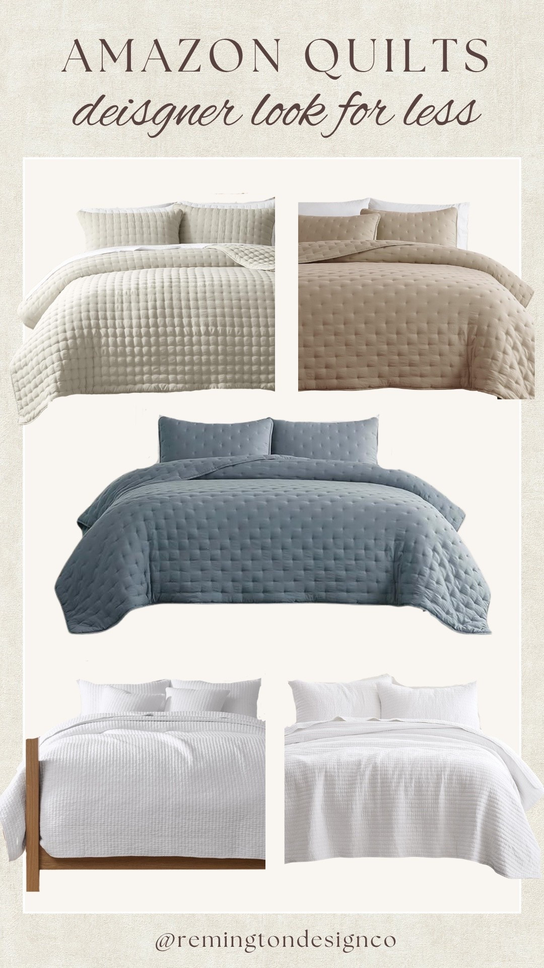 Look for less Amazon quilts!

#LTKSeasonal #LTKHome