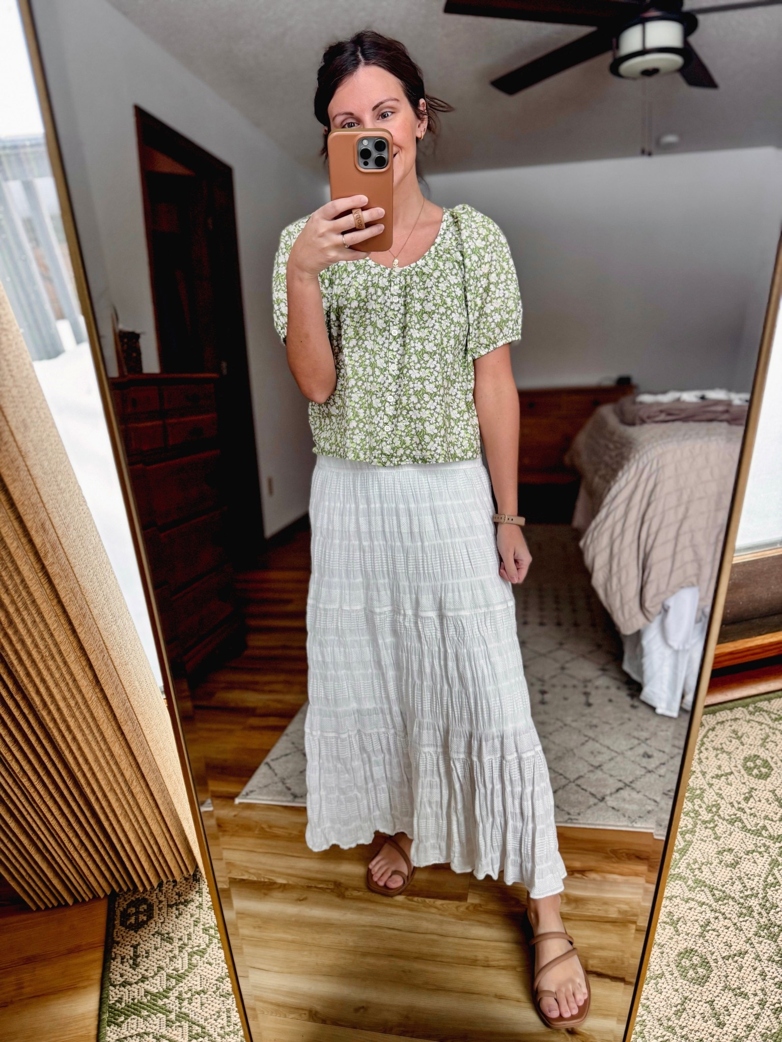 xs in my top, xs in my skirt (sold out—linked similar) and 6 in my Croc sandals.

#LTKgrwm #LTKootd #LTKPetite