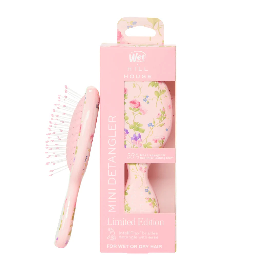 The Hill House x Wet Brush Mini Brush - Pink Floral | Hill House Home US