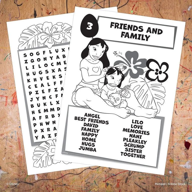 Disney Stitch Easter 64-Page Word Search Puzzle Book, Paperback by Bendon | Walmart (US)