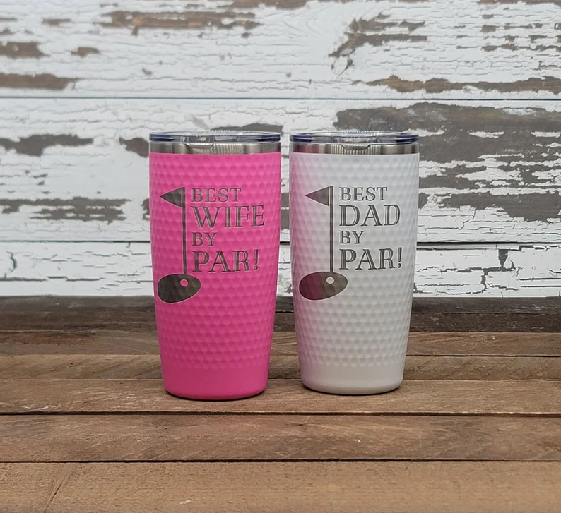 SHIPS QUICK Best Dad by Par Personalized Custom Engraved Polar - Etsy | Etsy (US)