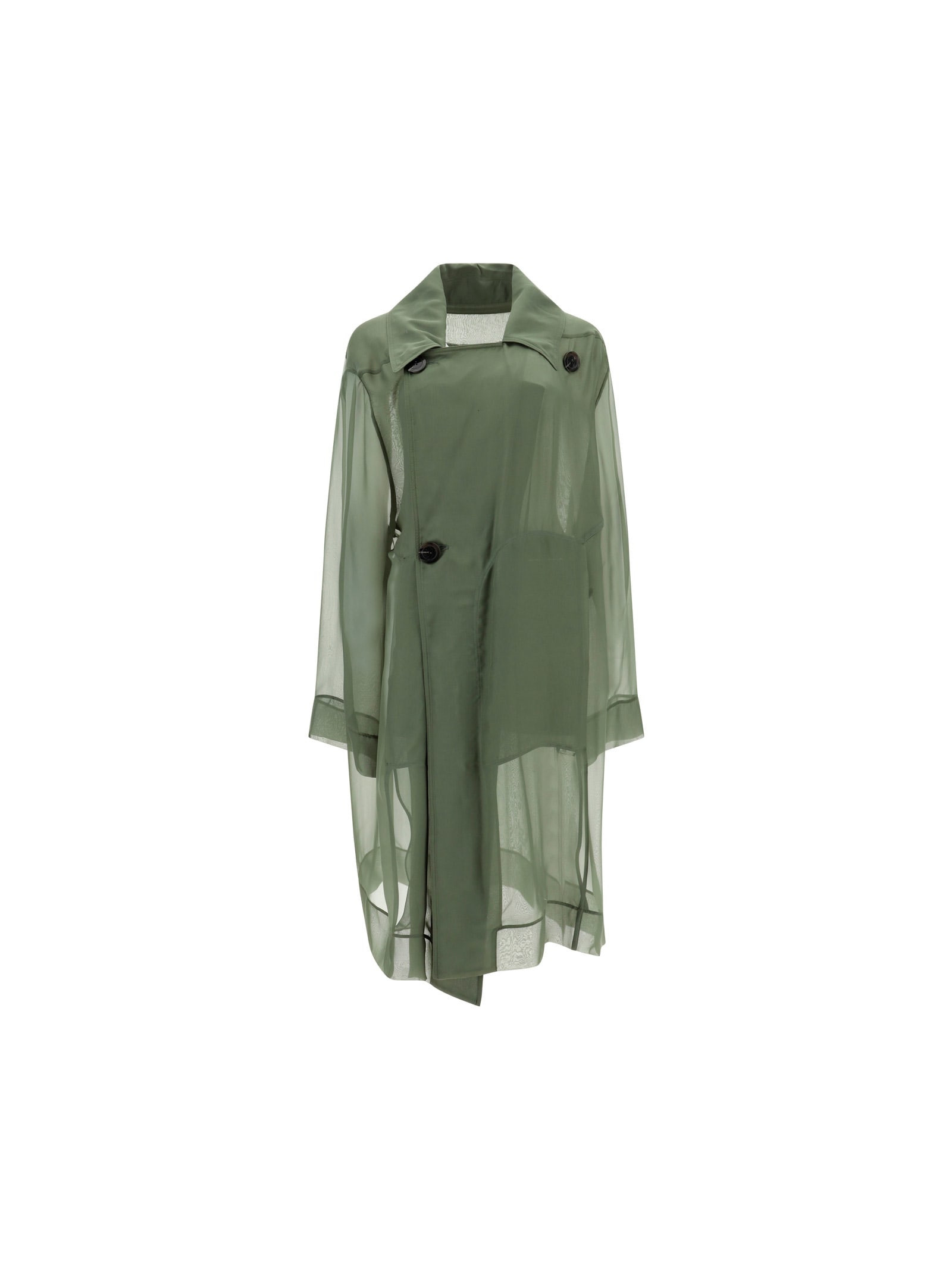 Rick Owens Trench Coat | Italist.com US