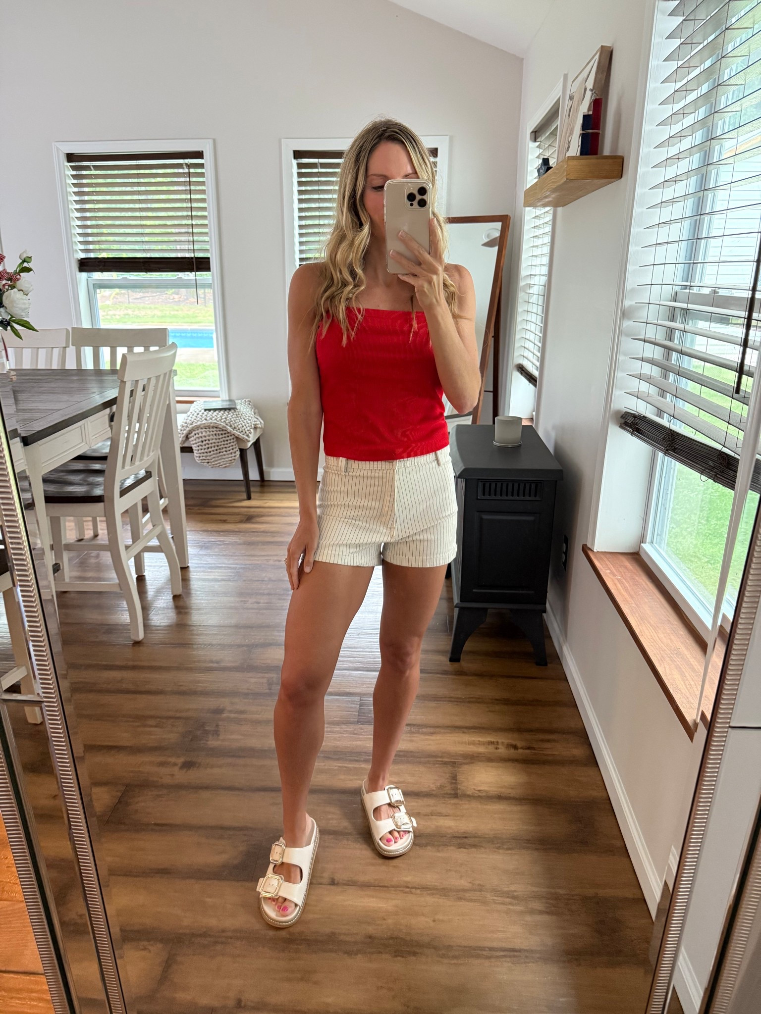 Target top, target tube top, target shorts , summer outfit , Fourth of July outfit 

#LTKFindsUnder50 #LTKSeasonal #LTKPetite
