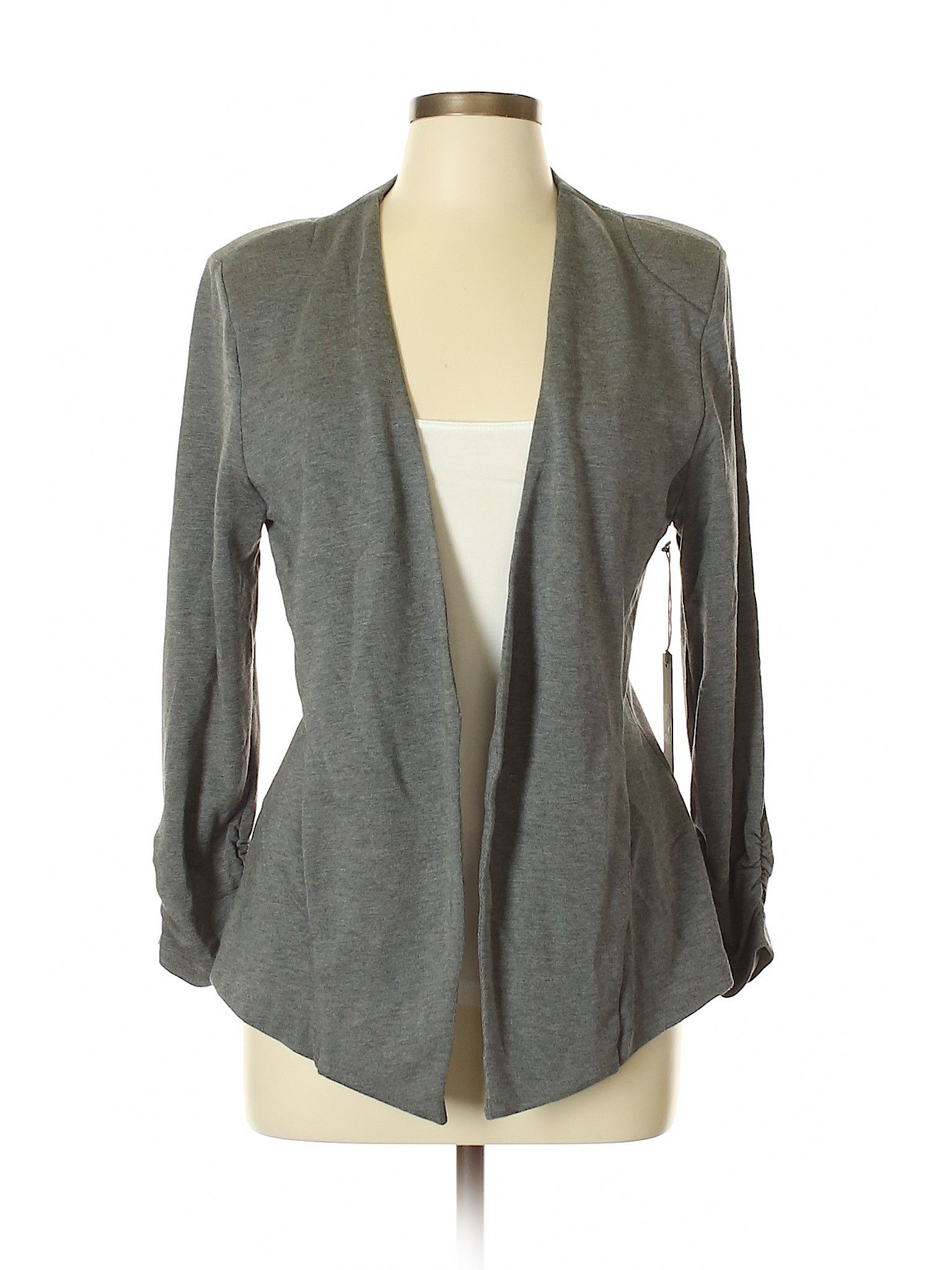 Tart Collections Blazer Size 12: Gray Women's Jackets & Outerwear - 45584801 | thredUP