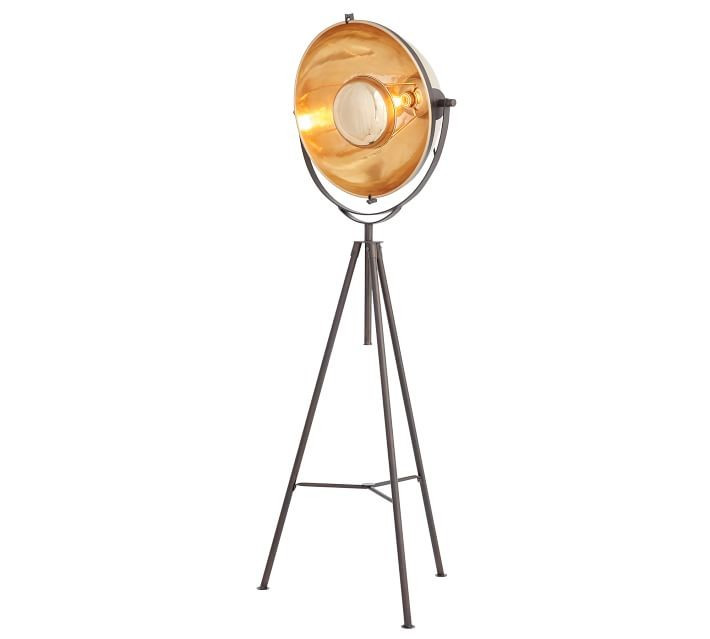 Baldwyn Articulating Metal Floor Lamp | Pottery Barn (US)