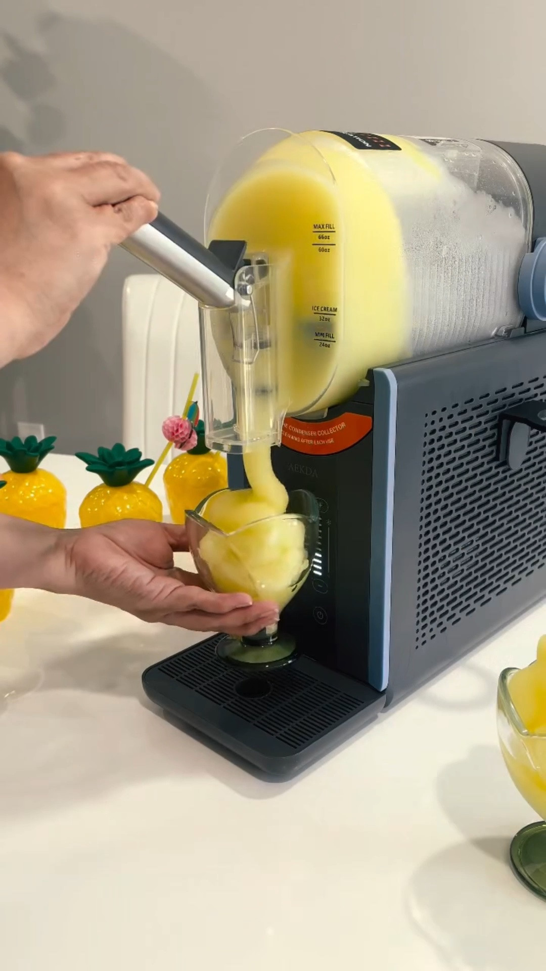 I love my Slushy maker.
No-Ice-Needed Slushy Maker for Margaritas, Smoothies, Milkshakes, Cocktails, and Soft Serve Ice Cream, who is ready for the summer 

https://amzn.to/4o1RAb0

#slushymaker #slushymachine #bereadyforsummer #howtomakeslushy

#LTKdayinmylife #LTKfoodie #LTKHome