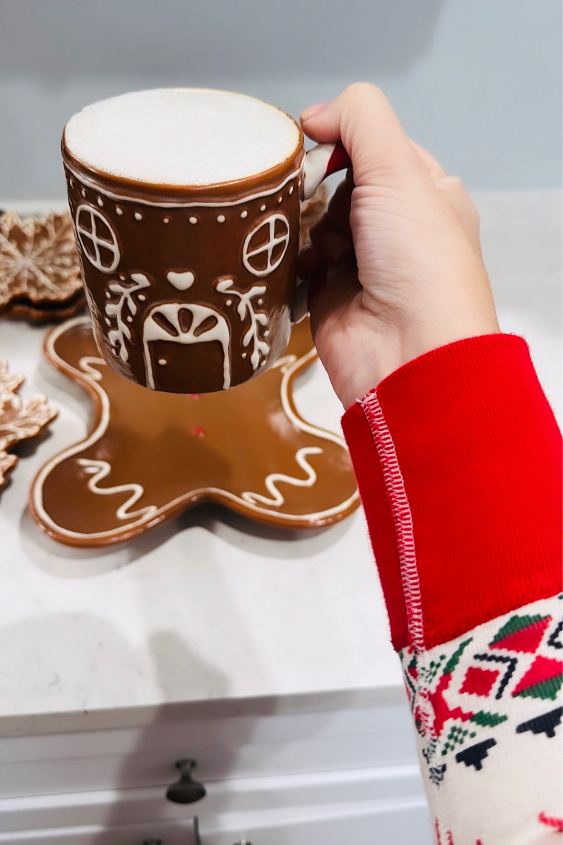 Gingerbread lidded mugs, holiday mugs, gingerbread collection from pottery barn, holiday pjs from Hanna Anderson, reindeer long sleeve and pants pjs, Jaclin Natale 


#LTKfindsunder50 #LTKfamily #LTKHolidaySale