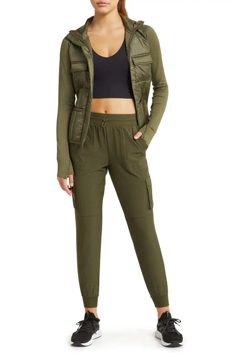 Compass Pocket Rib Cargo Joggers | Nordstrom