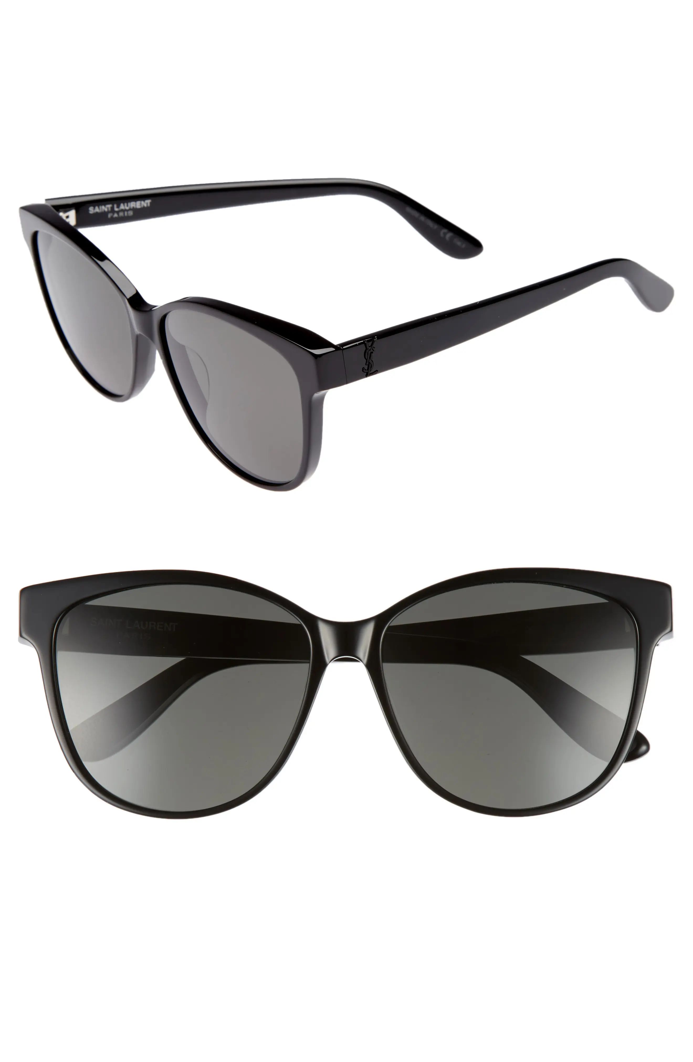 Saint Laurent 58mm Cat Eye Sunglasses | Nordstrom
