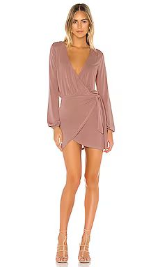 Lovers + Friends Emmy Dress in Mauve from Revolve.com | Revolve Clothing (Global)