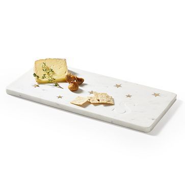 Marble and Gold Star Cheese Board | Mark and Graham | Mark and Graham