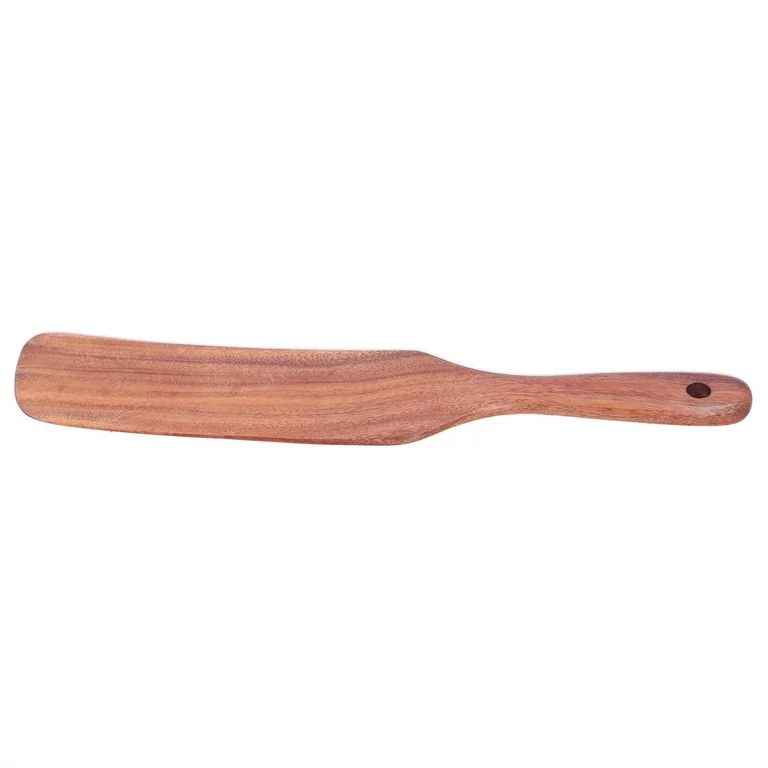 Spurtle, Teak Wood Spatula, High Hardness Natural For Restaurant Home Kitchen 29x5.5cm | Walmart (US)