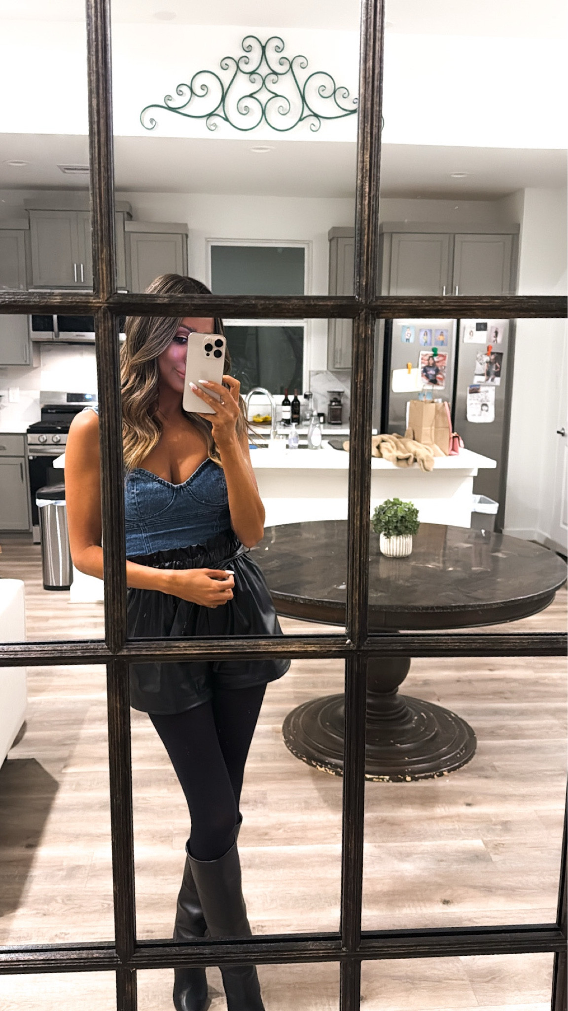 #denim #denimtop #datenight 

#LTKSeasonal #LTKStyleTip #LTKBeauty