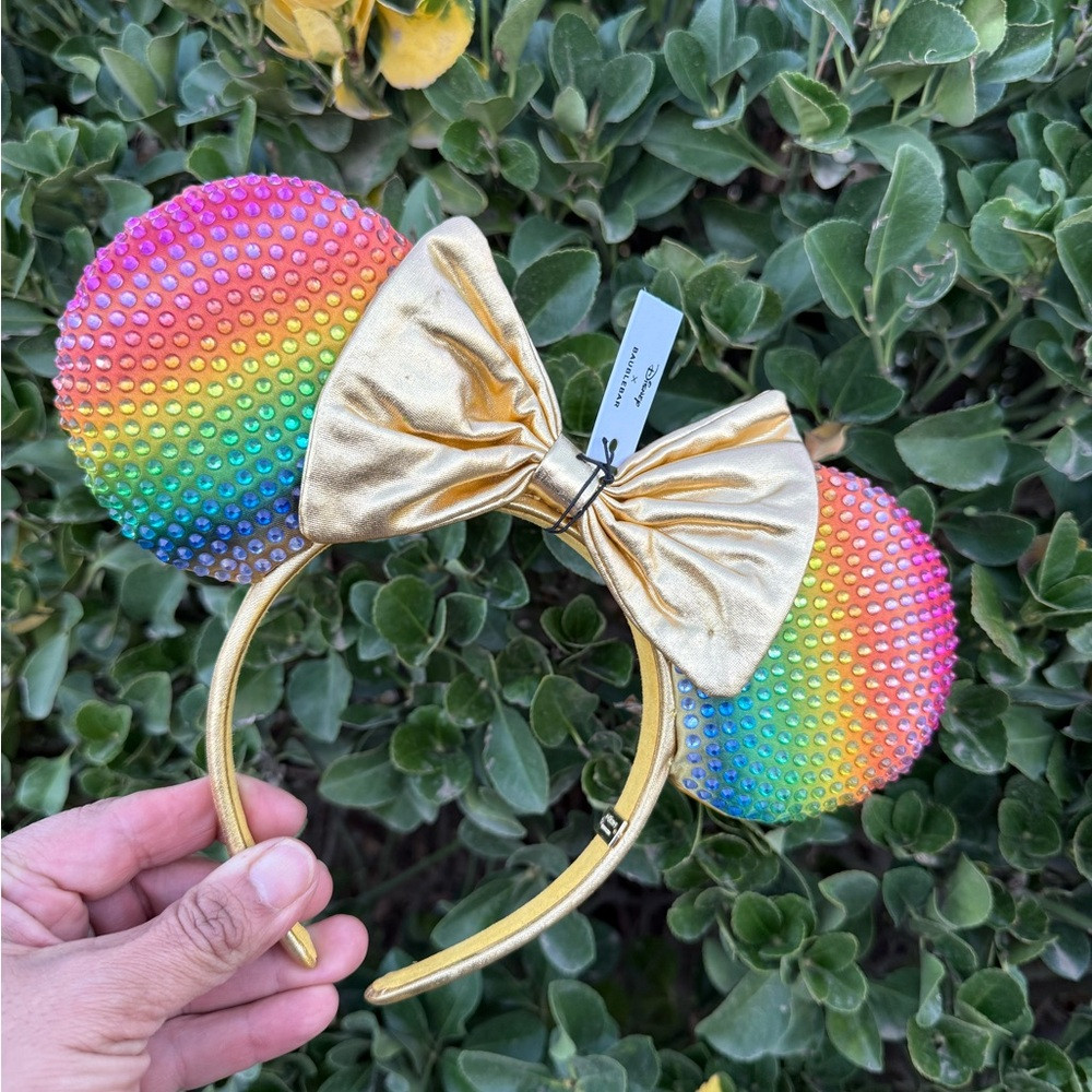 Disney Baublebar Minnie Mouse Rainbow Ears Headband New | Poshmark