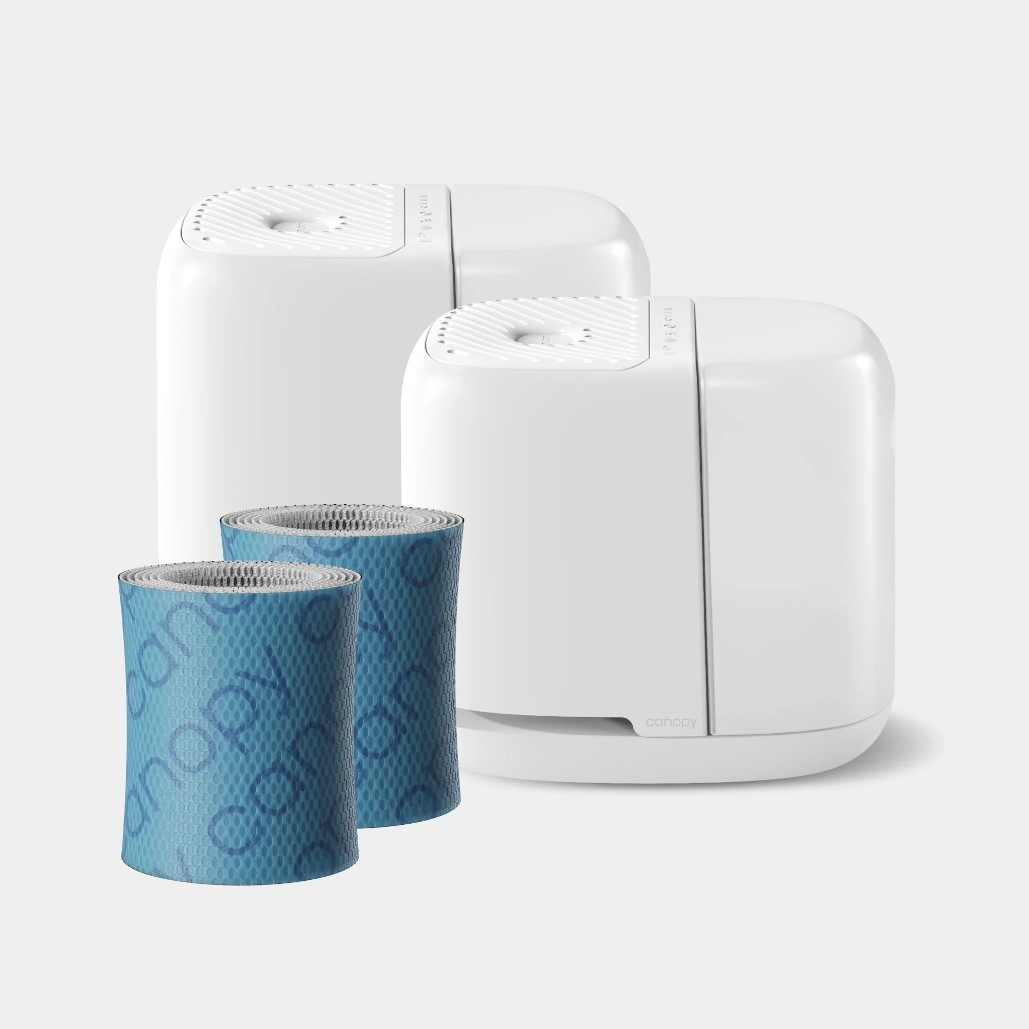 Canopy Bedside Humidifier Duo | Two Humidifiers and Aroma Bundle | Canopy (getcanopy.co)