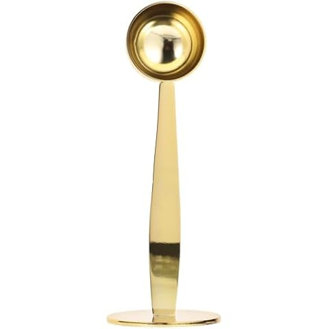 Kichvoe 2-in-1 Coffee Scoops Stainless Steel Coffee Measuring Spoon with Pressed Bottom Standable... | Amazon (US)